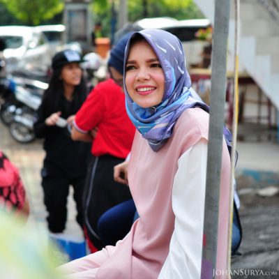 Dewi Sandra Kampung Pelangi Semarang