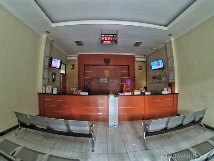 Ruang Pelayanan Publik - Kantor Camat Semarang Barat