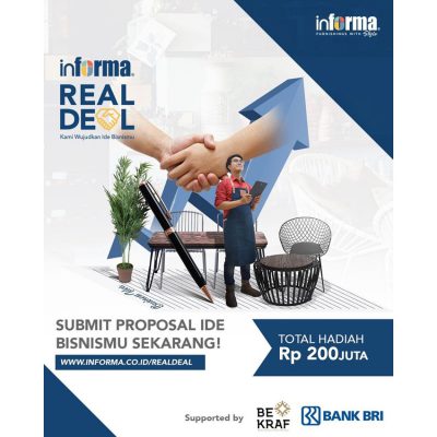 Kompetisi Ide Bisnis Informa Real Deal 200 juta !
