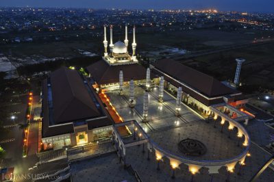 Blue Hour Masjid Agung Jawa Tengah