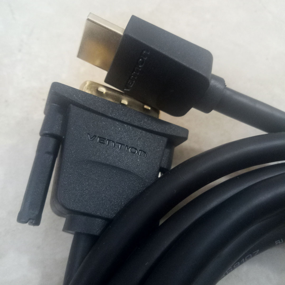 Dijual Bekas : Vention Kabel Converter HDMI Male to DVI Male